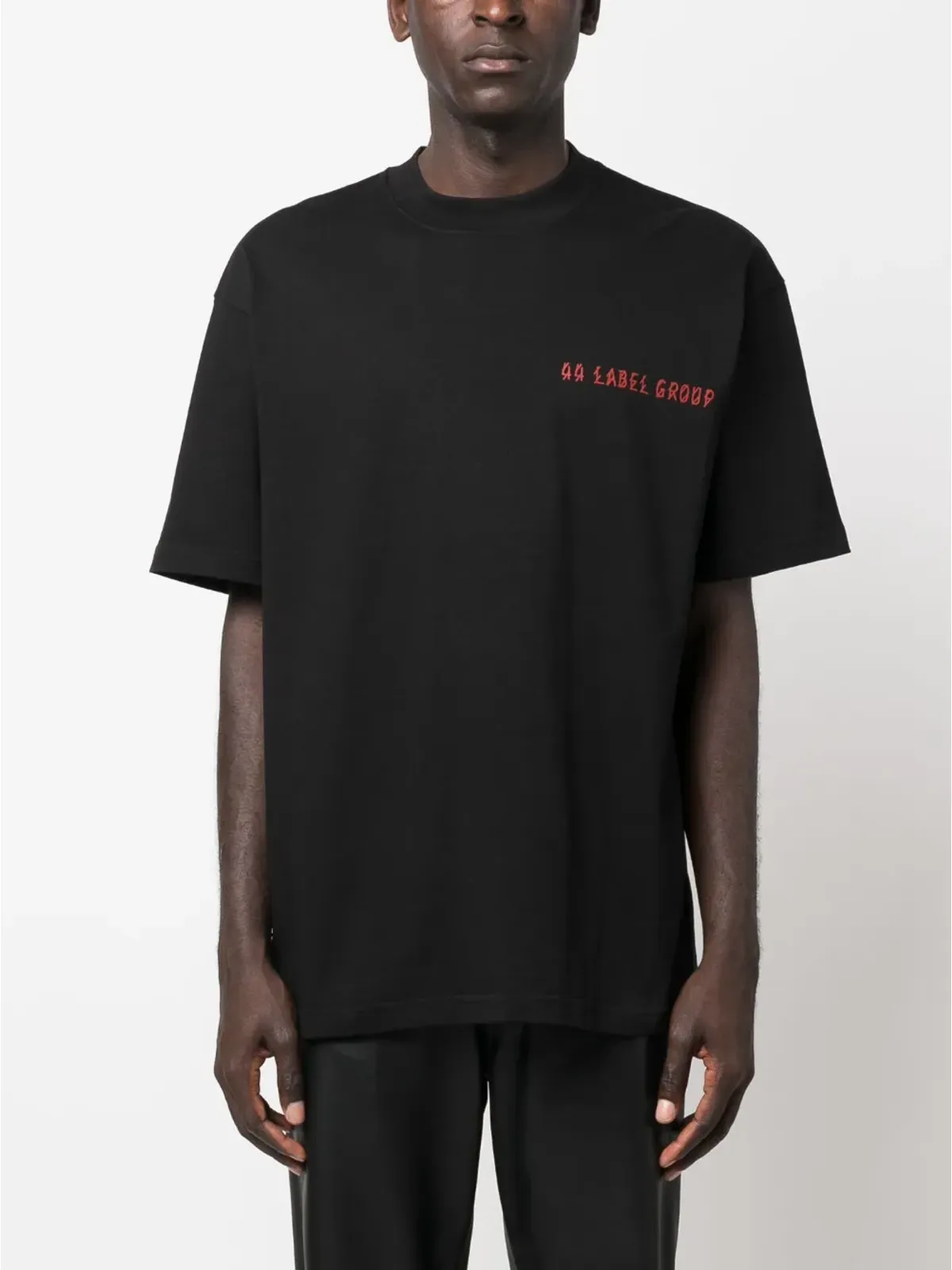 44 LABEL GROUP グラフィックプリント コットン Tシャツ - 画像3