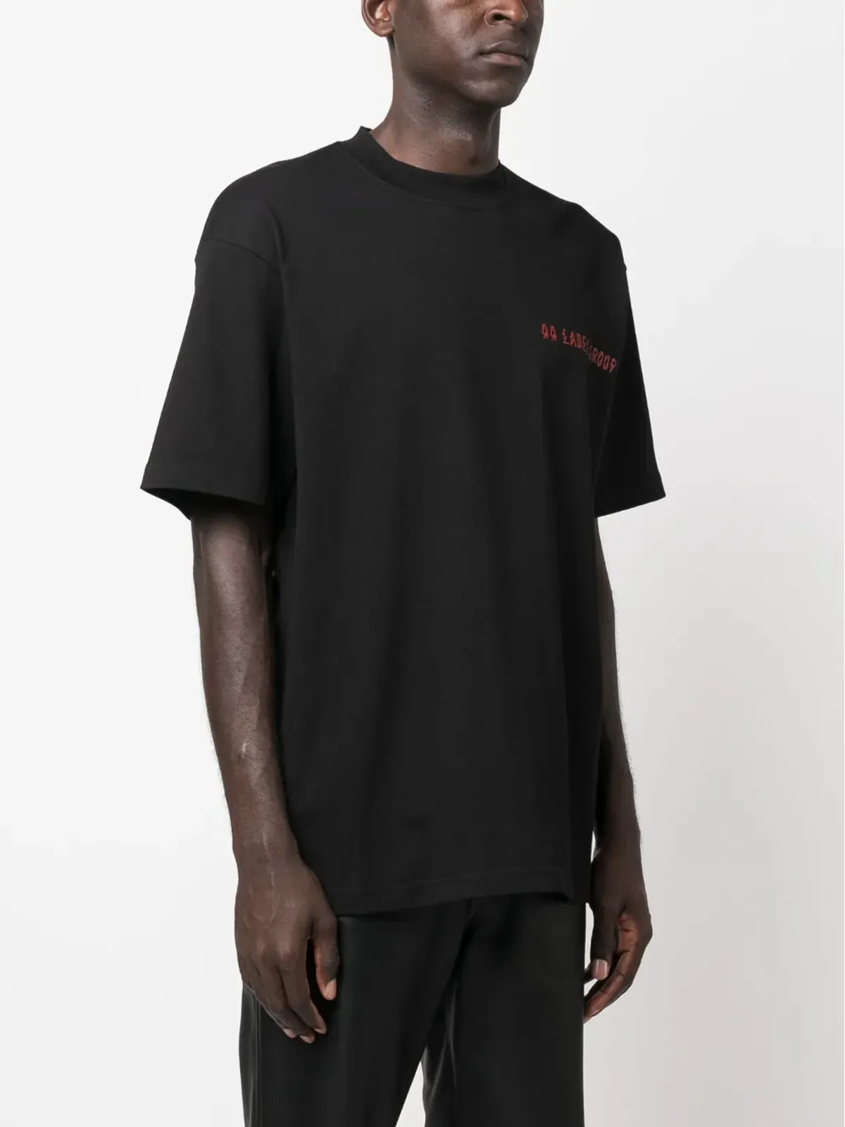 44 LABEL GROUP グラフィックプリント コットン Tシャツ - 画像4