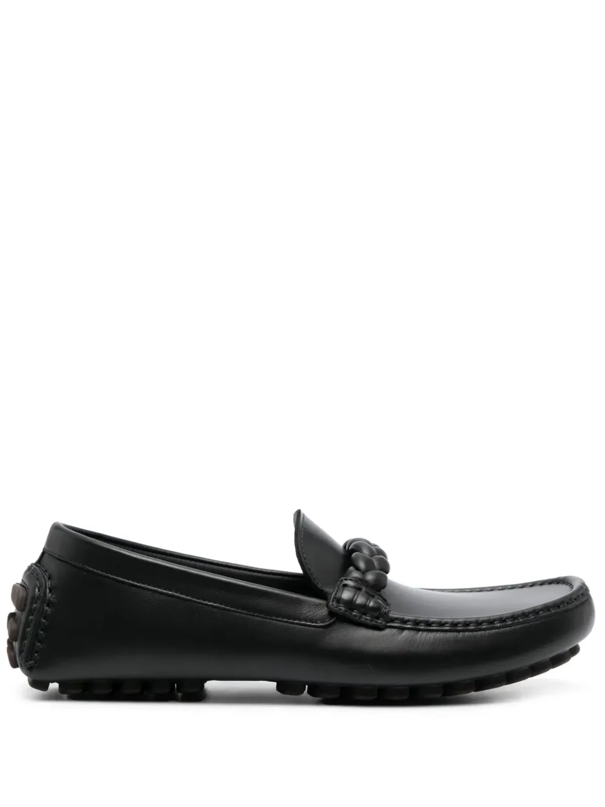 Gianvito Rossi モンツァ レザー ローファー - 画像1