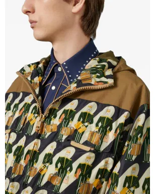 Gucci ポーター・プリント・ジップアップジャケット - サムネイル5