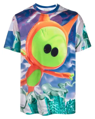 Perks And Mini マルピプリント オーガニックコットン Tシャツ - サムネイル1