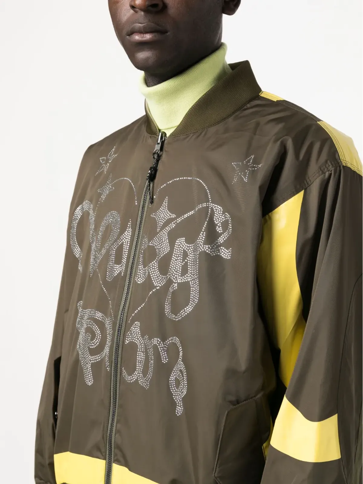 Perks And Mini Varg 2.0 リバーシブル ボンバー ジャケット - Green - 画像5