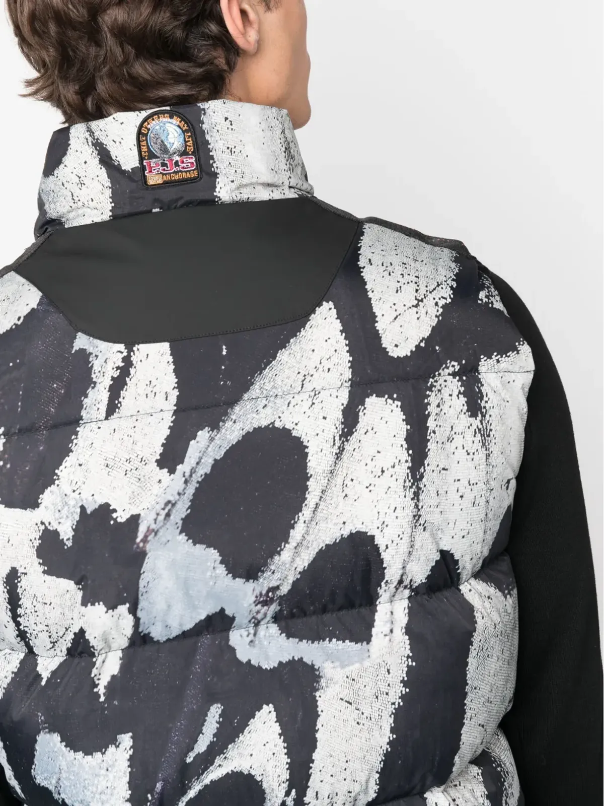 Parajumpers グラフィックプリント入りパディッドジレ - 画像5