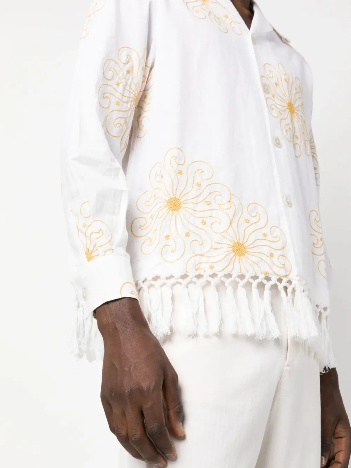BODE Soleil Fringe 長袖シャツ - 画像5