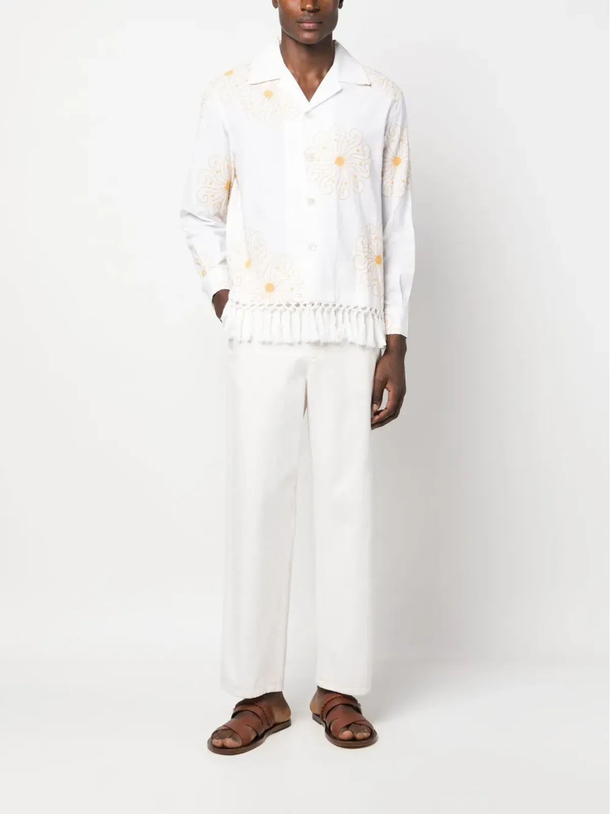 BODE Soleil Fringe 長袖シャツ - 画像2