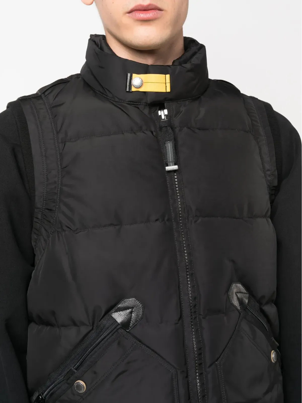 Parajumpers ロゴパッチ付きパディッドジレ - 画像5