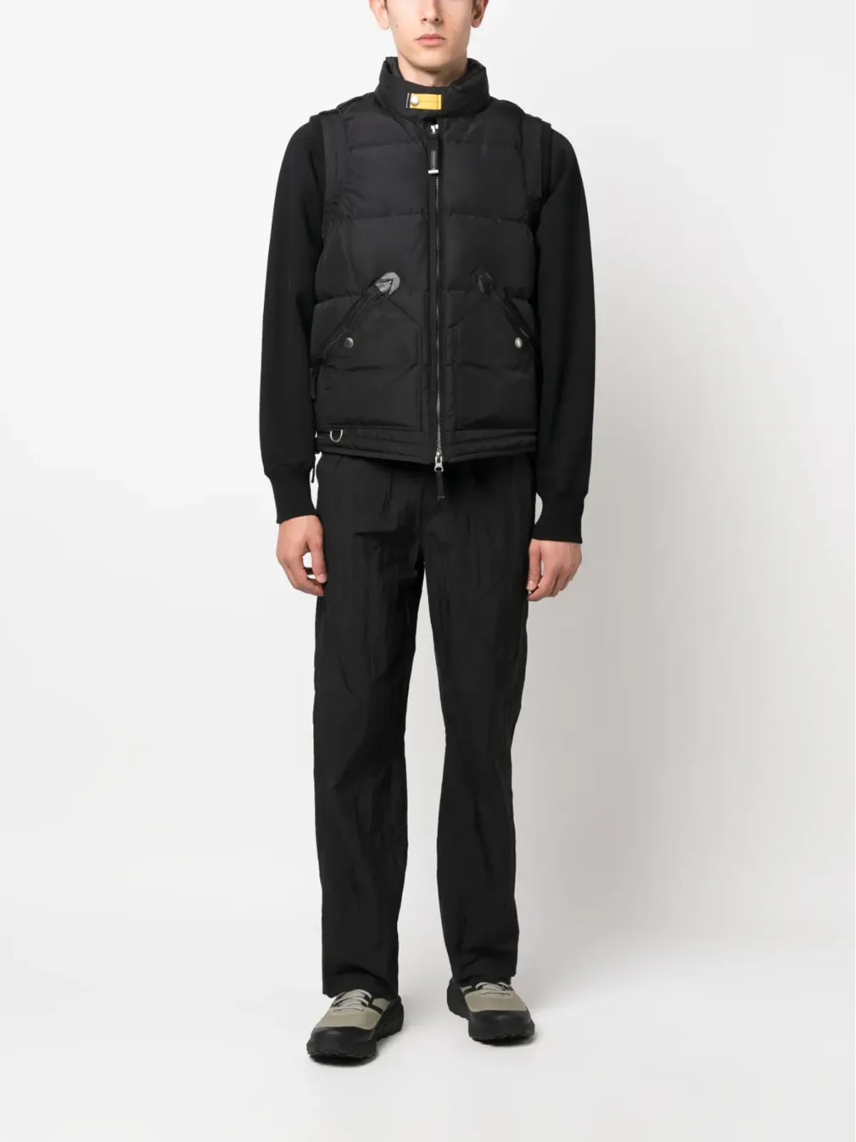 Parajumpers ロゴパッチ付きパディッドジレ - 画像2
