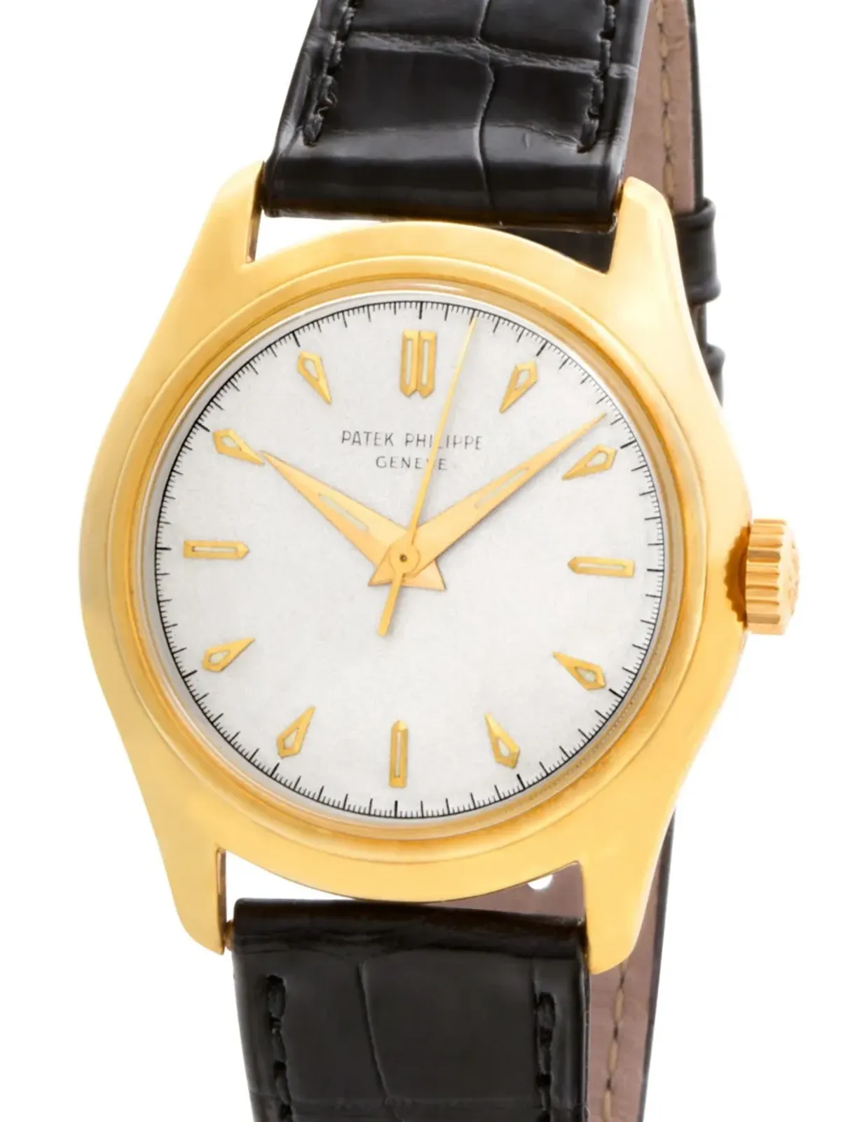 Patek Philippe Calatrava 1954 ビンテージ シルバー - 画像2