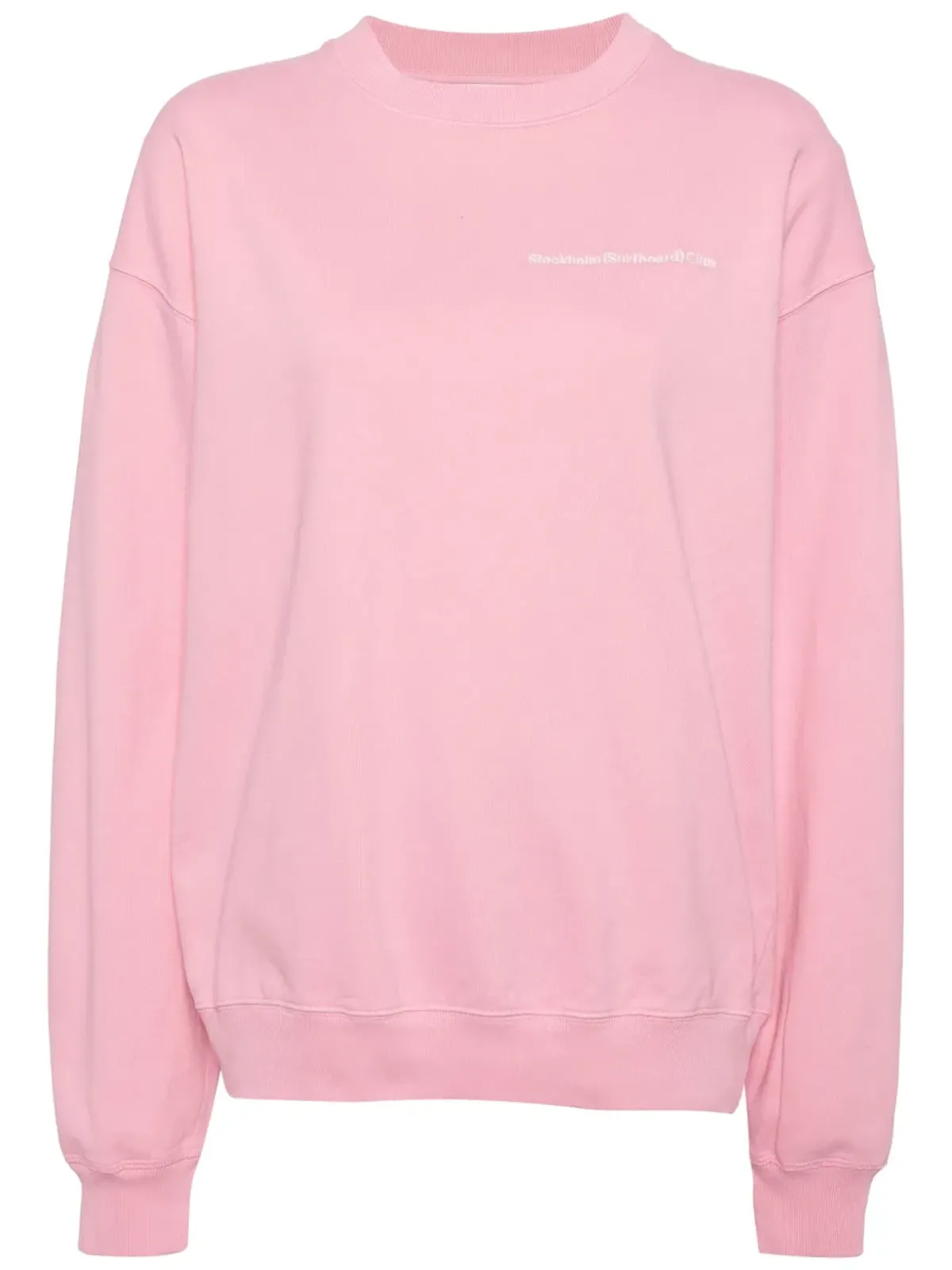 Stockholm Surfboard Club ロゴプリント オーガニックコットン スウェットシャツ - 画像1