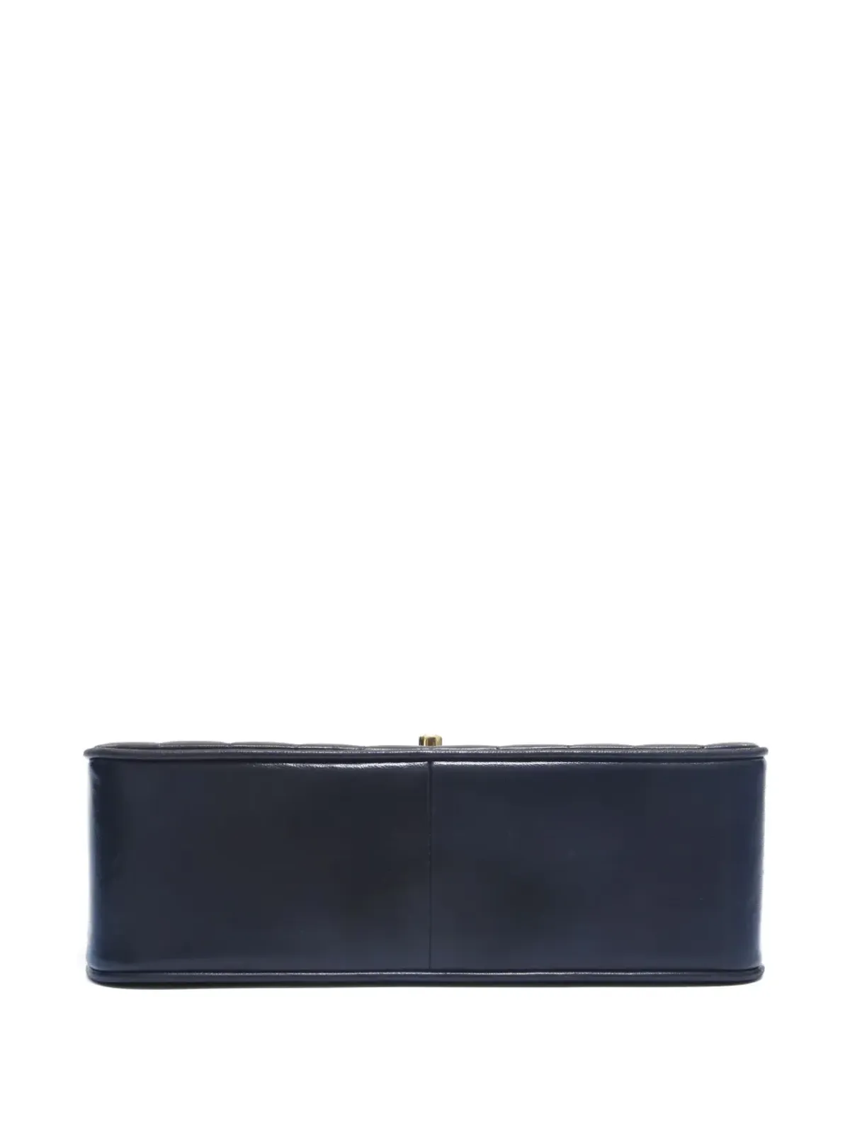CHANEL ビンテージ 1986-1988 チェブロンキルティングショルダーバッグ - ブラック - 画像5