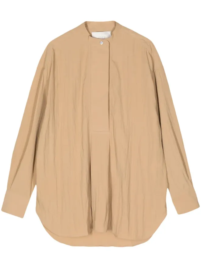 Studio Nicholson Studio Nicholson 長袖バンドカラー ブラウスの商品画像
