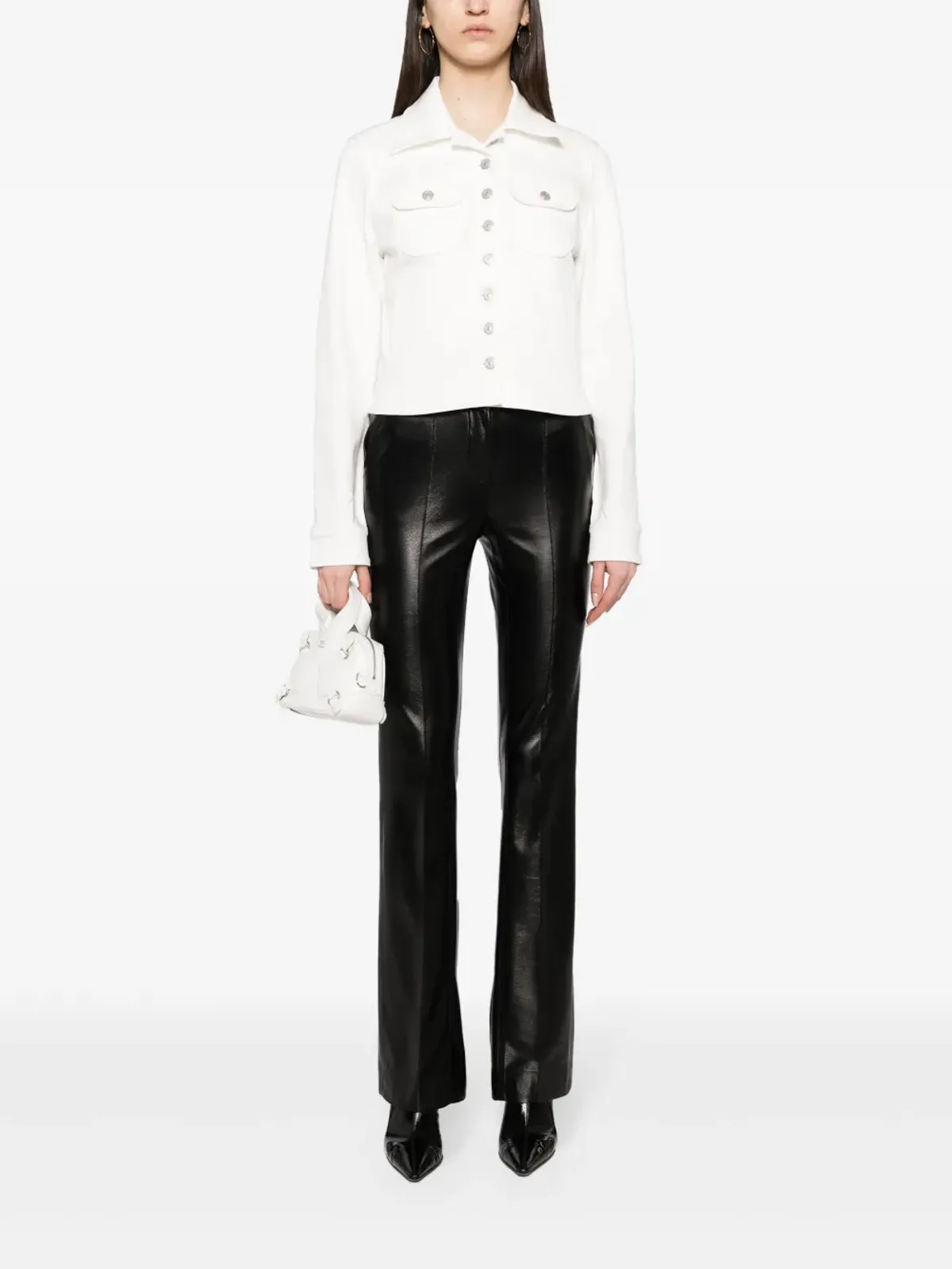 Courrèges 長袖デニムジャケット - 画像2