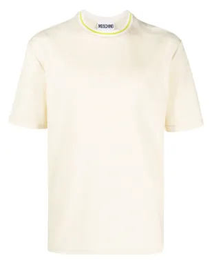 Moschino ロゴ刺繍 クルーネック Tシャツ - ネュートラル系 - サムネイル1