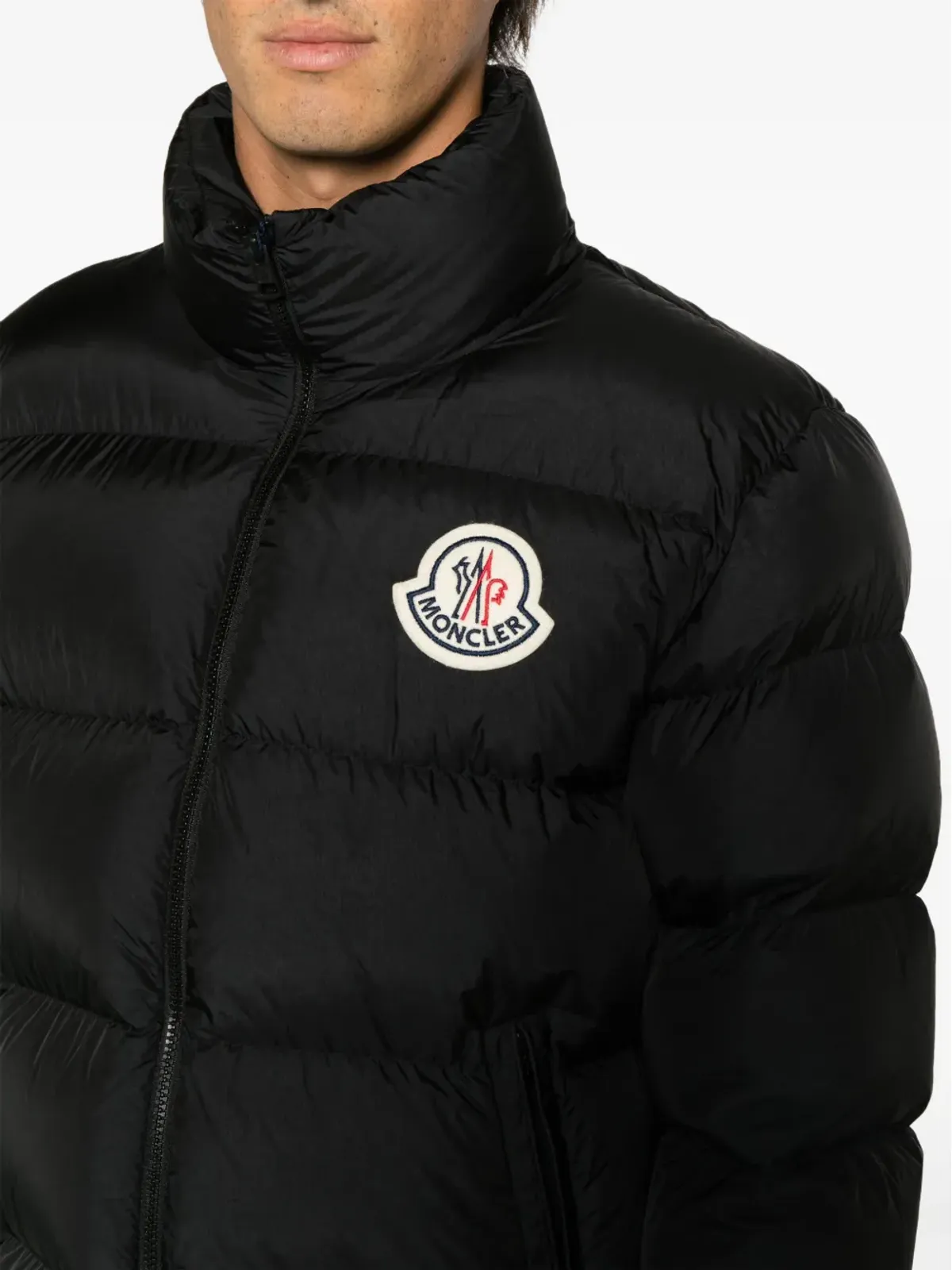 Moncler Citalia ロゴパッチ パディッドジャケット - 画像5