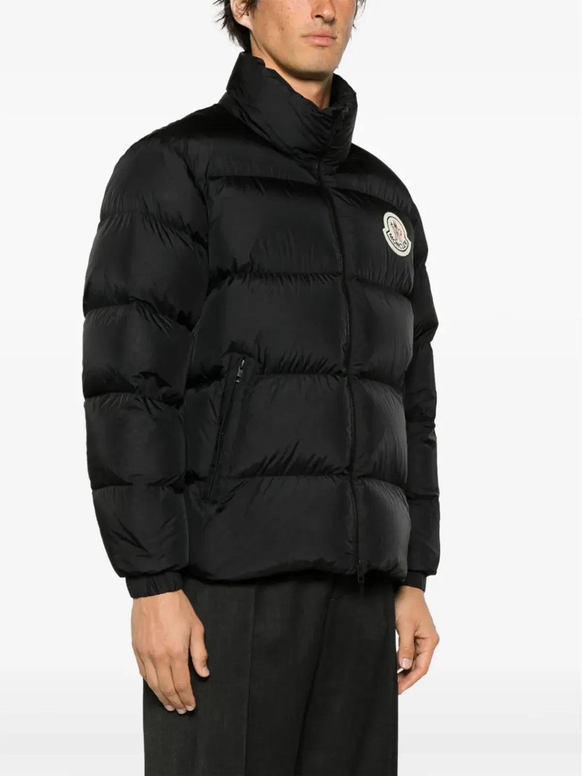 Moncler Citalia ロゴパッチ パディッドジャケット - 画像3