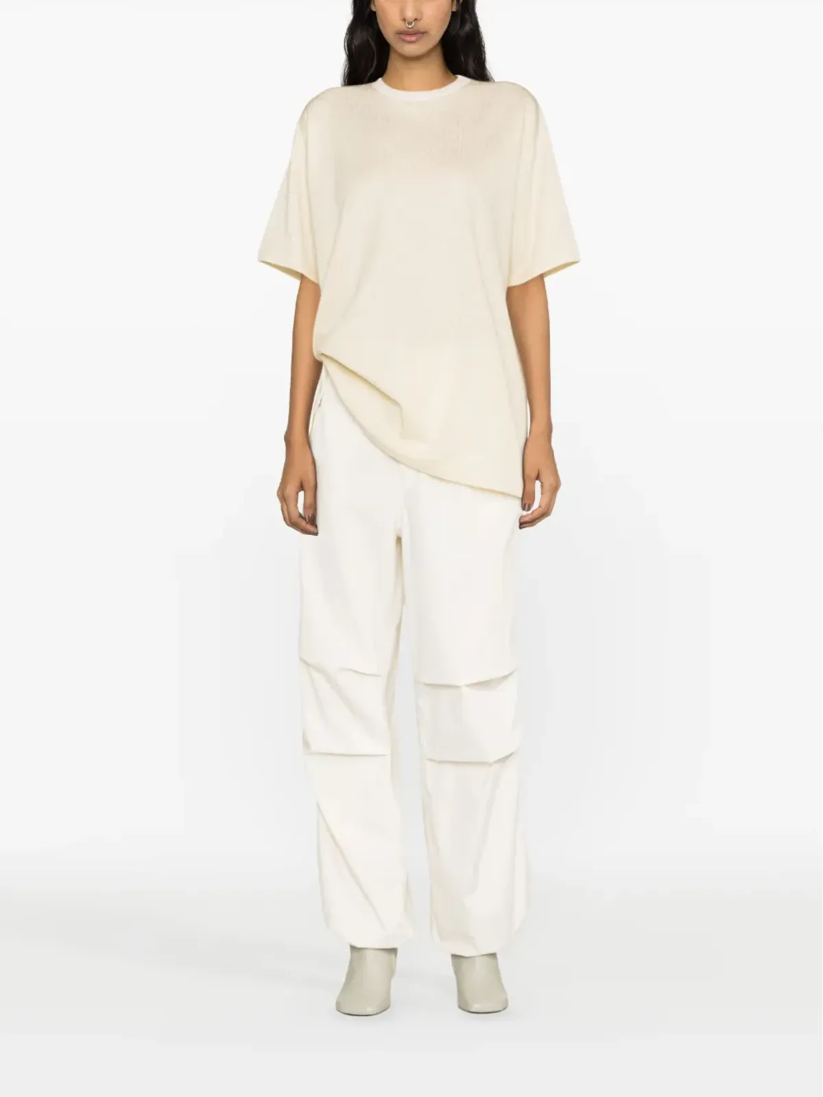 Moschino ロゴプリント Tシャツ - Neutrals - 画像2