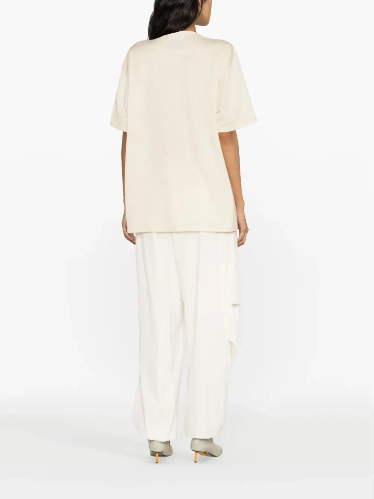 Moschino ロゴプリント Tシャツ - Neutrals - 画像4