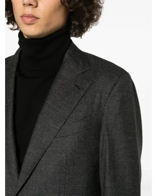 Caruso シングルブレスト ウールスーツ - サムネイル5