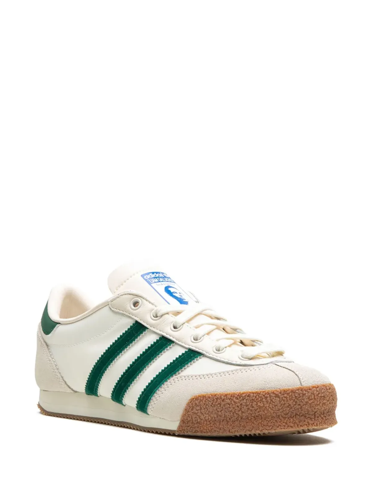 adidas × リアム・ギャラガーII SPZL グリーン/ホワイト スニーカー - 画像2