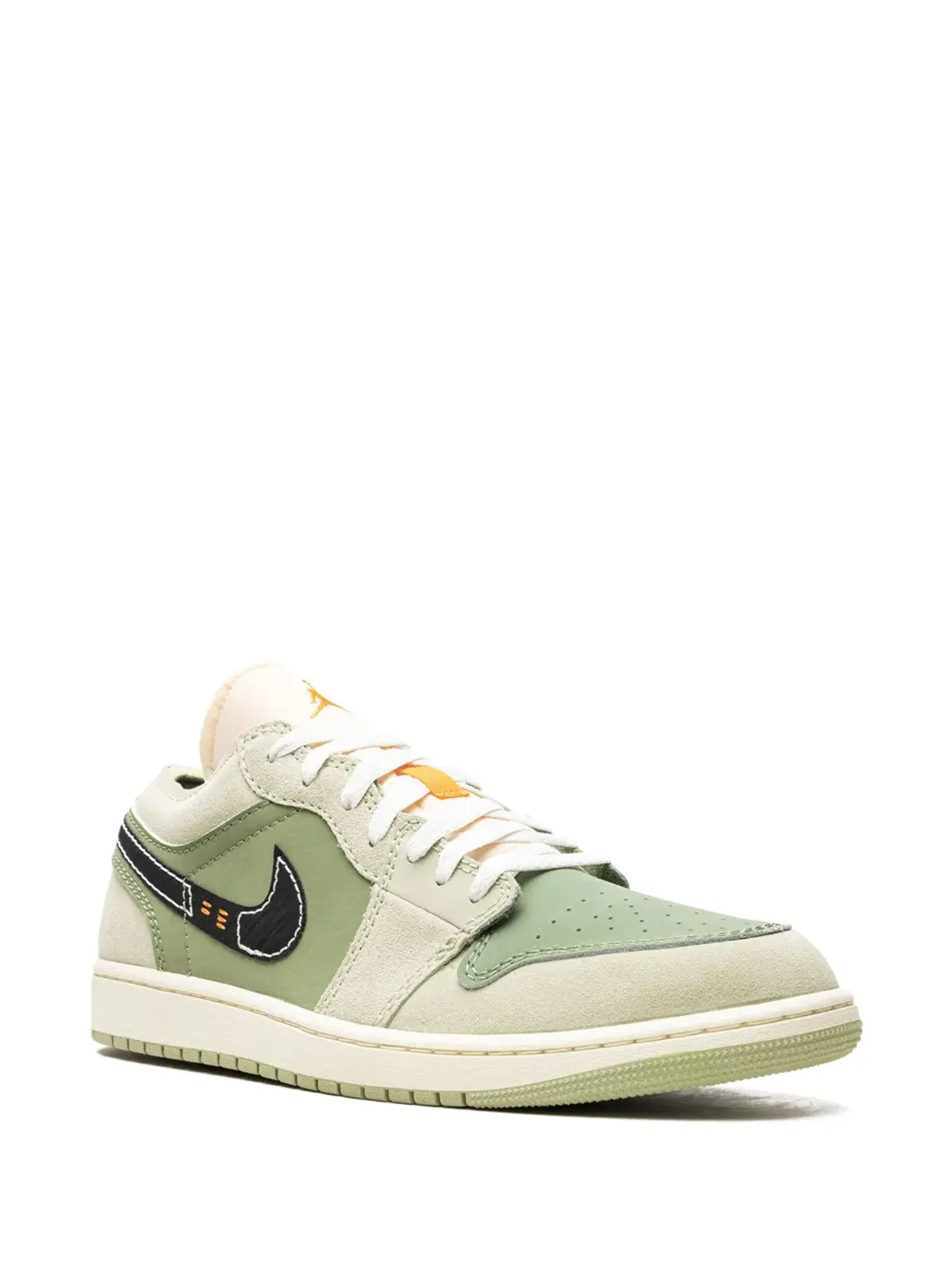 Jordan エアジョーダン 1 ロー SE クラフト「Sky J Light Olive」スニーカー グリーン - 画像2