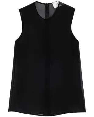 AMI Paris セミシアーシルクトップ ブラック - サムネイル1