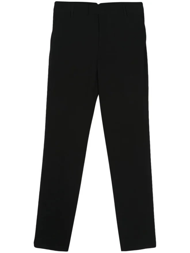 AMI Paris AMI Paris クレープ テーパードパンツ - ブラックの商品画像
