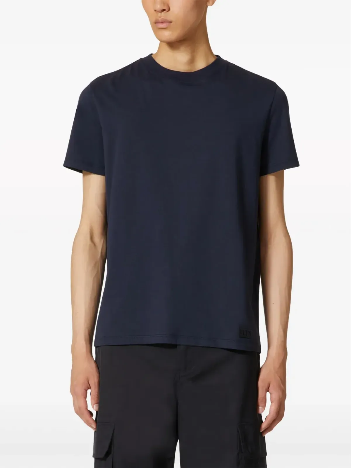 Valentino Garavani ロゴタグ Tシャツ - ブルー - 画像3