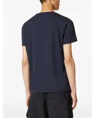 Valentino Garavani ロゴタグ Tシャツ - ブルー - サムネイル4