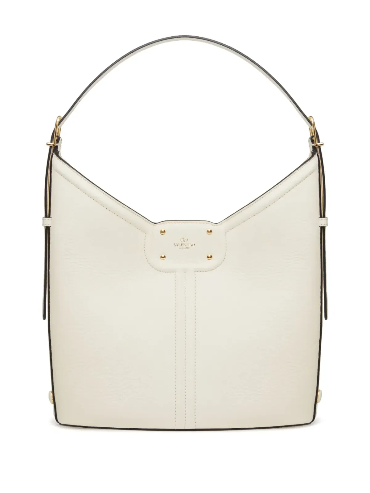 Valentino Garavani VLogo レザー ショルダーバッグ - ニュートラルカラー - 画像2