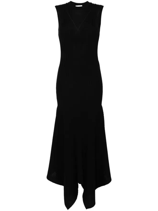 AMI Paris AMI Paris ゴデットメリノウール ミディドレス - ブラックの商品画像