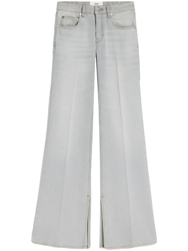 AMI Paris AMI Paris ハイライズ ワイドレッグ ジーンズの商品画像