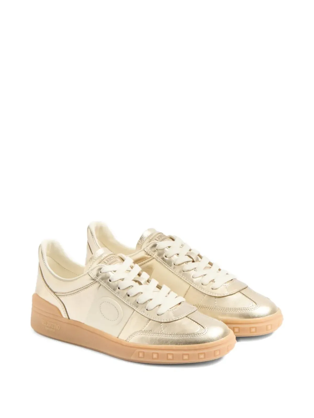 Valentino Garavani Upvillage レザー スニーカー - ゴールド - 画像2