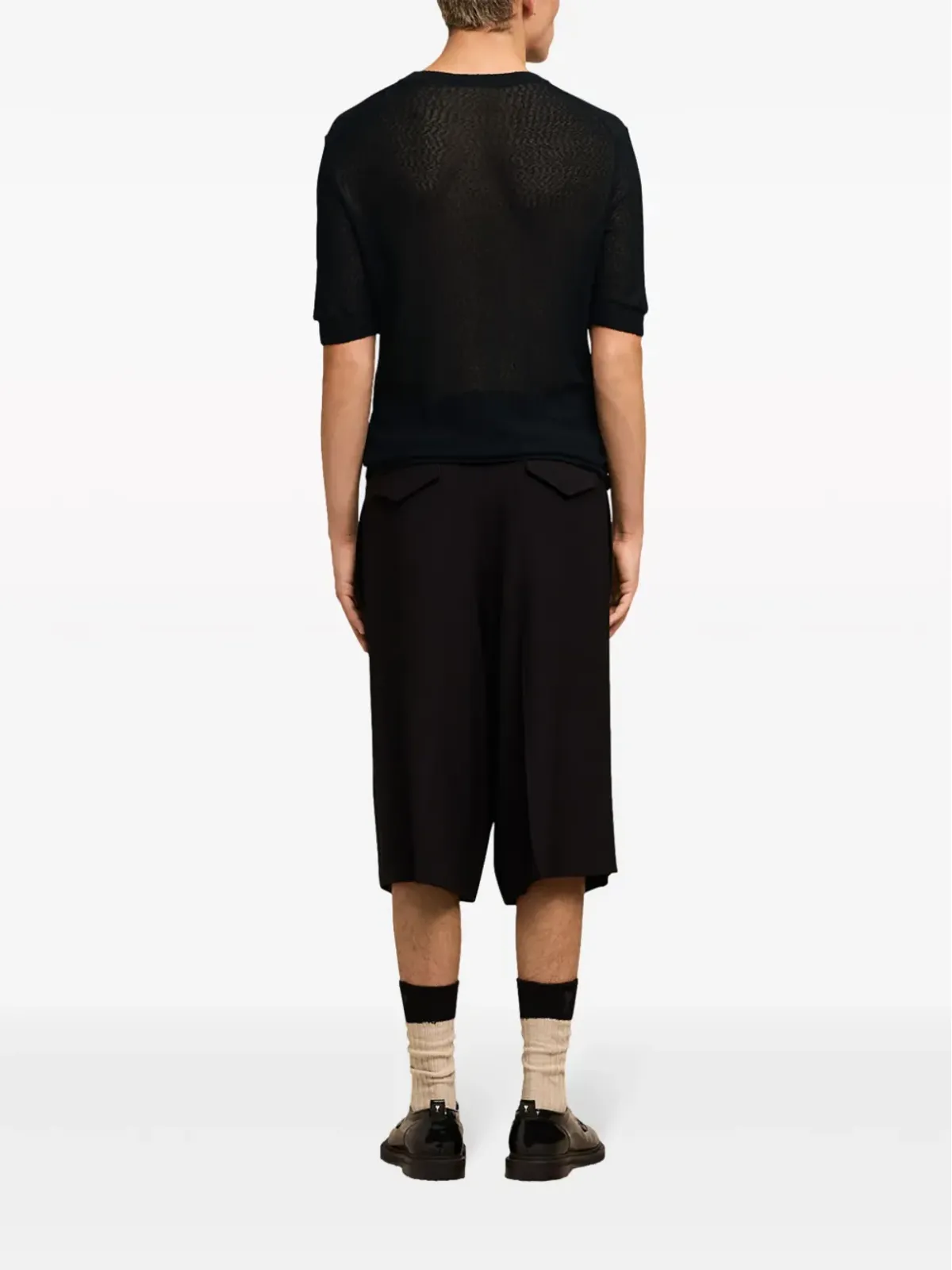 AMI Paris セミシアー Tシャツ ブラック - 画像4