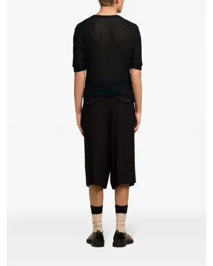 AMI Paris セミシアー Tシャツ ブラック - サムネイル4