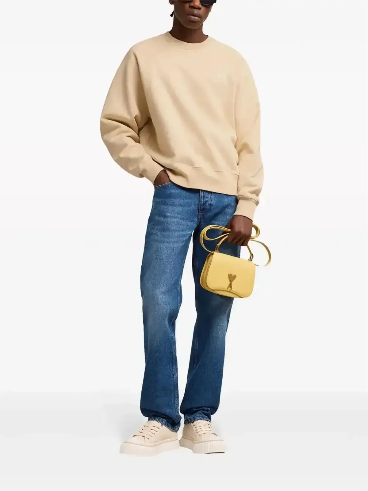 AMI Paris アミ アレクサンドル マティウッシ スウェットシャツ - 画像2
