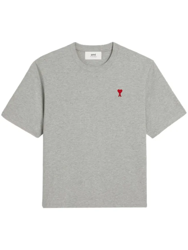 AMI Paris AMI Paris Ami de Coeur 刺繍入り Tシャツの商品画像