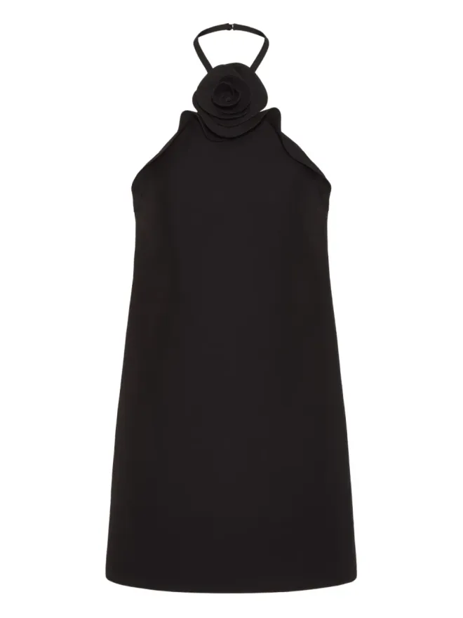 Valentino Garavani Valentino Garavani フローラルアップリケ ホルターネック ドレスの商品画像