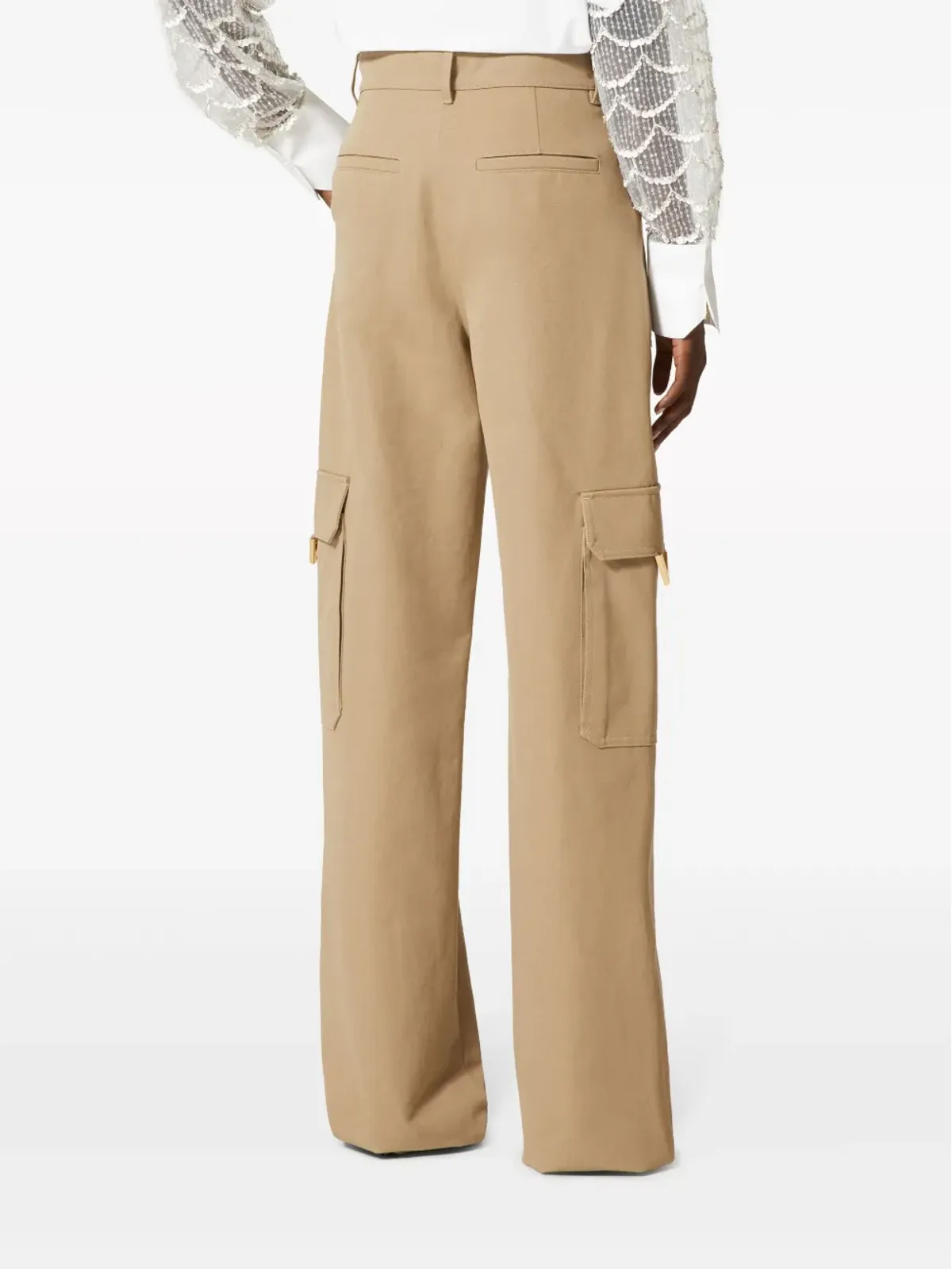 Valentino Garavani キャンバスカーゴパンツ - 画像4