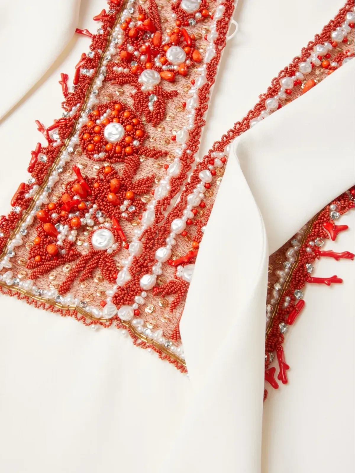 Valentino Garavani カディー クチュール 刺繍 ブラウス - 画像3