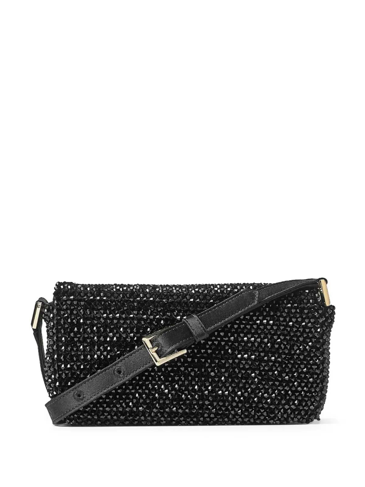 Jimmy Choo ミニ アベニュー ショルダーバッグ ブラック - 画像3