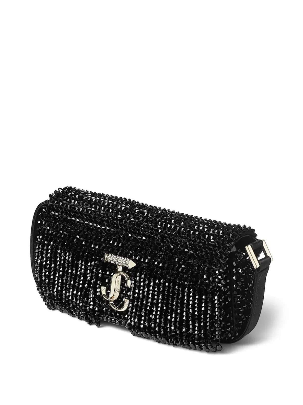 Jimmy Choo ミニ アベニュー ショルダーバッグ ブラック - 画像4