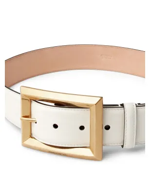 Jimmy Choo Arlie レザーベルト - ホワイト - サムネイル4