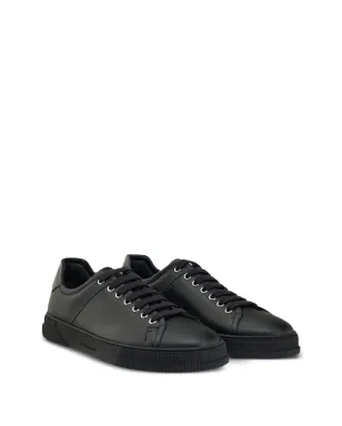 Ferragamo パネルドレザー スニーカー - ブラック - サムネイル2