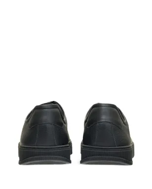 Ferragamo パネルドレザー スニーカー - ブラック - サムネイル3