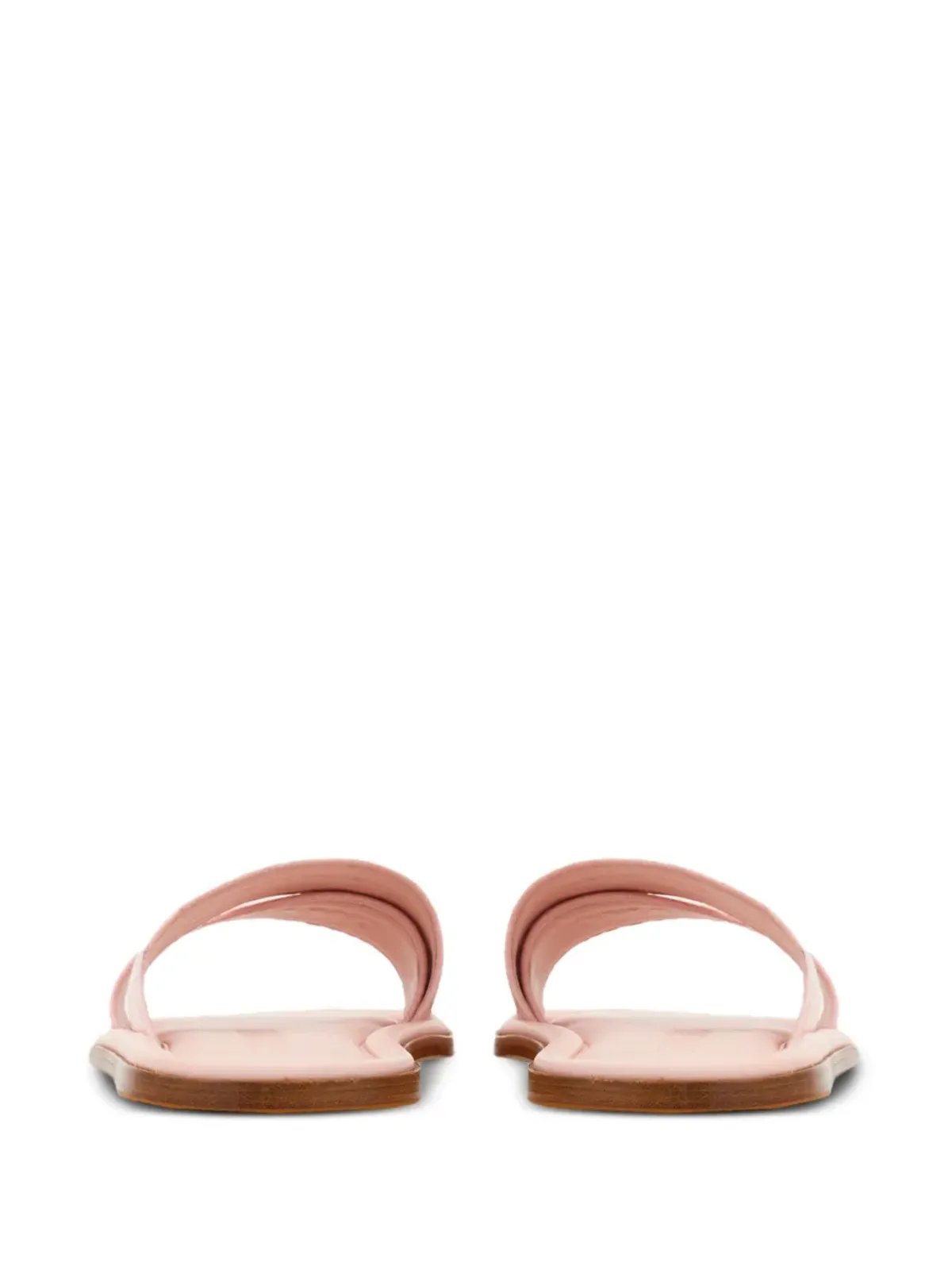 Ferragamo ロゴジャカード クロスオーバーストラップ サンダル - ピンク - 画像3