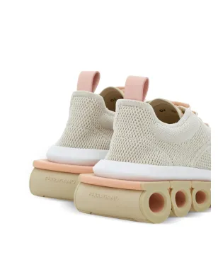 Ferragamo ガンシニ パネルドスニーカー グレー - サムネイル3