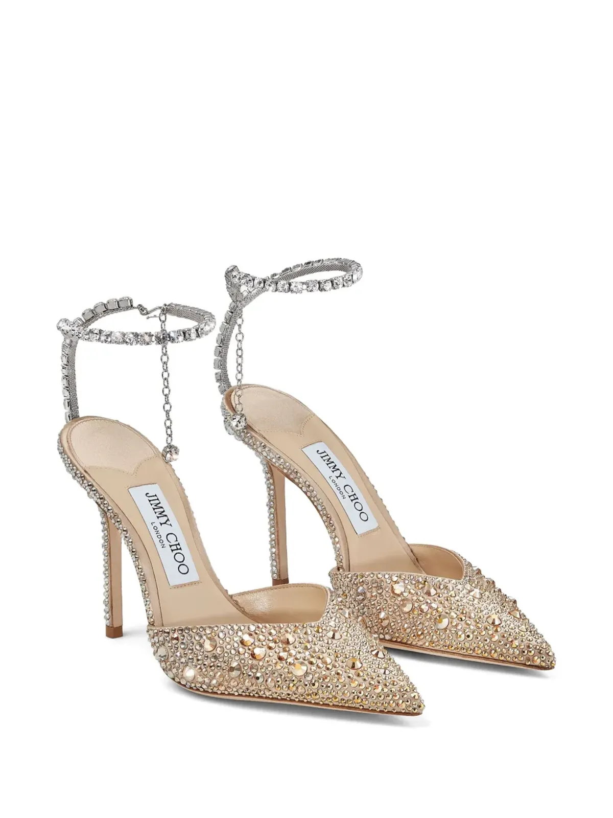 Jimmy Choo サエダ クリスタル装飾パンプス - 画像2