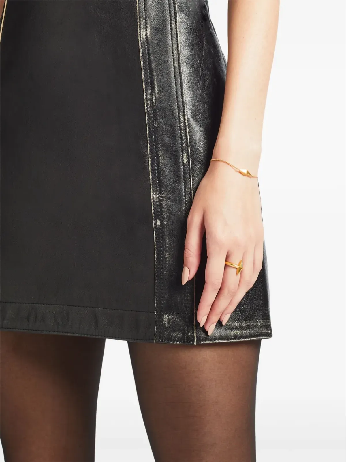 Jimmy Choo ダイヤモンドファインチェーンブレスレット - 画像5