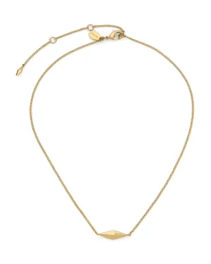 Jimmy Choo ダイヤモンドファインチェーンネックレス ゴールド - サムネイル1
