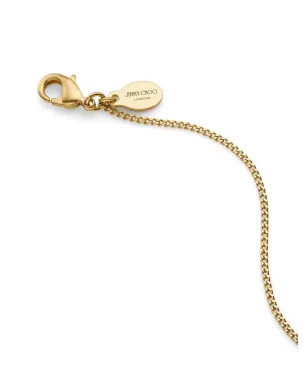 Jimmy Choo ダイヤモンドファインチェーンネックレス ゴールド - サムネイル5